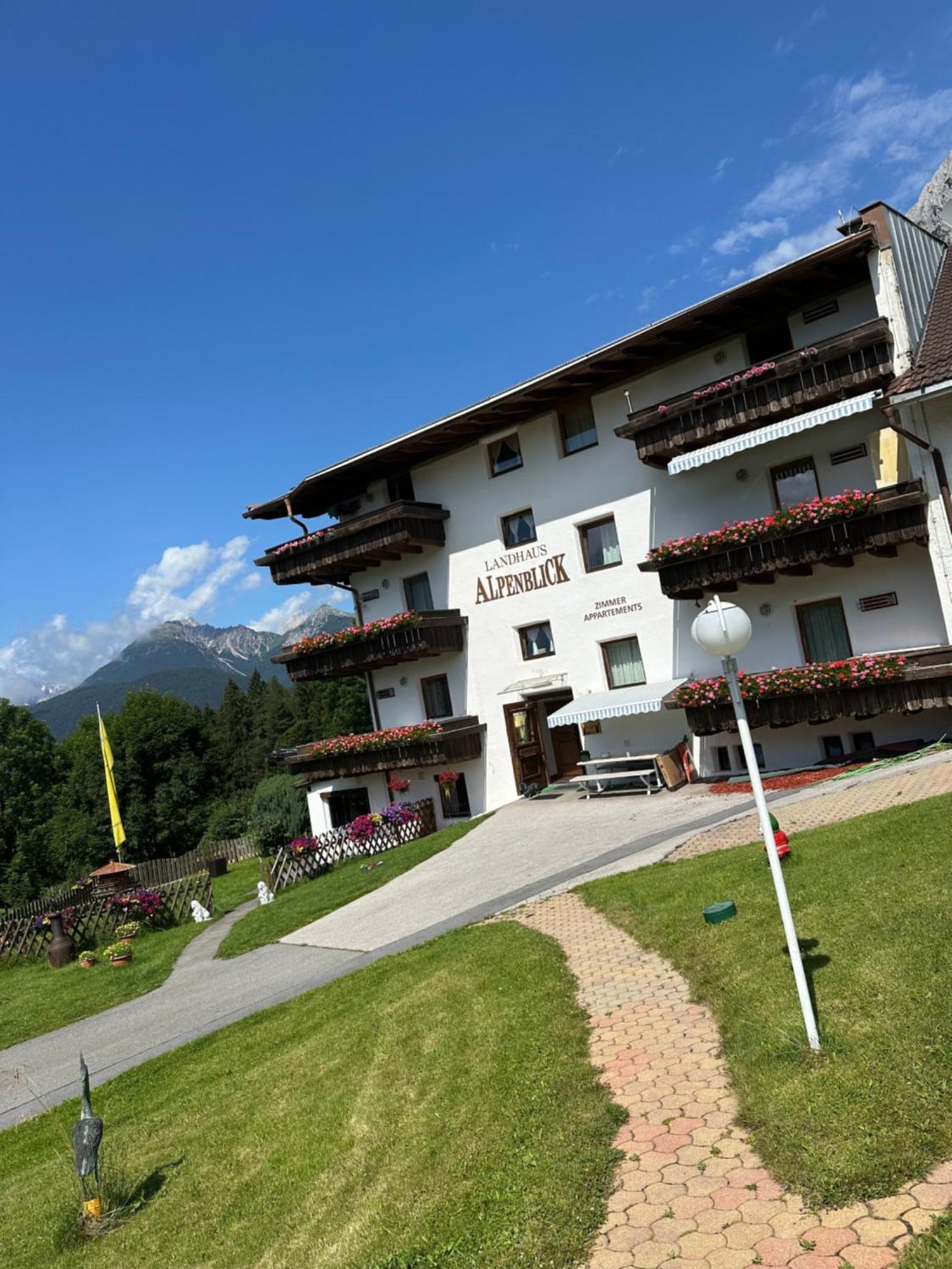 Landhaus Alpenblick Obsteig Eksteriør billede